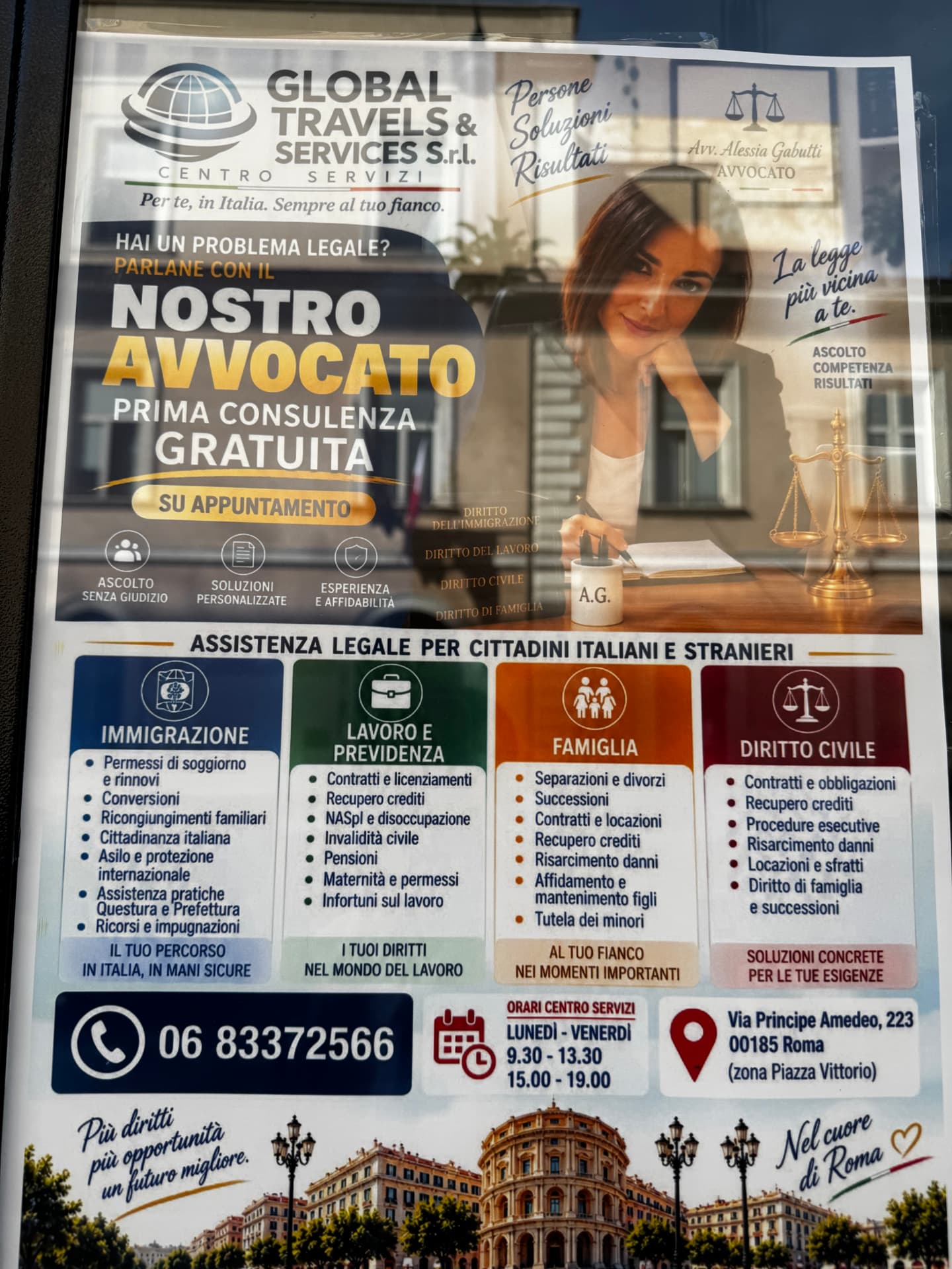 Servizi legali e immigrazione